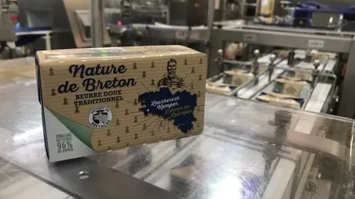 " Nature de Breton " un nouveau beurre uniquement fabriqué à...